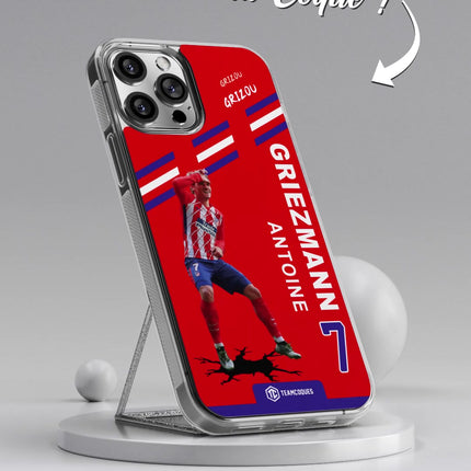 Vidéo Coque joueur ANTOINE GRIEZMANN GRIZOU ATLETICO MADRID - TEAMCOQUES