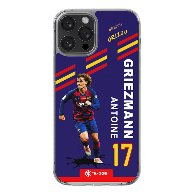 Coque joueur ANTOINE GRIEZMANN GRIZOU BARCELONE BARÇA - TEAMCOQUES