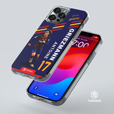 Coque joueur ANTOINE GRIEZMANN GRIZOU BARCELONE BARÇA - TEAMCOQUES