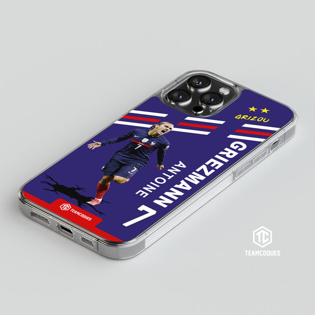 Coque joueur ANTOINE GRIEZMANN GRIZOU EQUIPE DE FRANCE 2020 - TEAMCOQUES