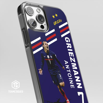 Coque joueur ANTOINE GRIEZMANN GRIZOU EQUIPE DE FRANCE 2020 - TEAMCOQUES