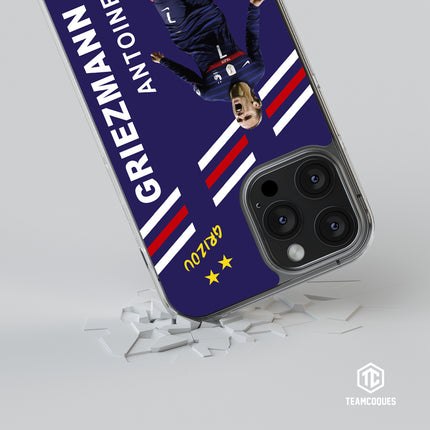 Coque joueur ANTOINE GRIEZMANN GRIZOU EQUIPE DE FRANCE 2020 - TEAMCOQUES