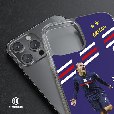 Coque joueur ANTOINE GRIEZMANN GRIZOU EQUIPE DE FRANCE 2020 - TEAMCOQUES