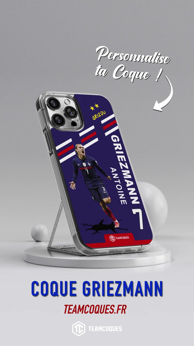 Vidéo Coque joueur ANTOINE GRIEZMANN GRIZOU EQUIPE DE FRANCE 2020 - TEAMCOQUES