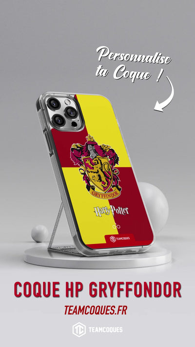 Vidéo Coque design HARRY POTTER HP GRYFFONDOR GRYFFINDOR - TEAMCOQUES