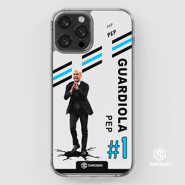 Coque joueur PEP GUARDIOLA COACH ENTRAÎNEUR - TEAMCOQUES
