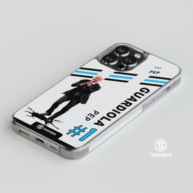 Coque joueur PEP GUARDIOLA COACH ENTRAÎNEUR - TEAMCOQUES