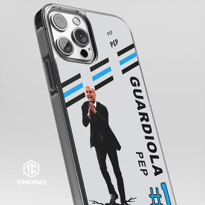 Coque joueur PEP GUARDIOLA COACH ENTRAÎNEUR - TEAMCOQUES