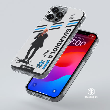 Coque joueur PEP GUARDIOLA COACH ENTRAÎNEUR - TEAMCOQUES