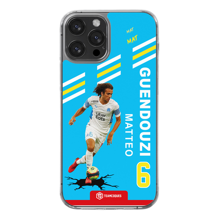 Coque joueur MATTEO GUENDOUZI MARSEILLE OM - TEAMCOQUES