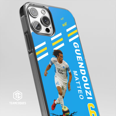 Coque joueur MATTEO GUENDOUZI MARSEILLE OM - TEAMCOQUES