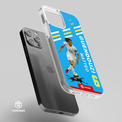 Coque joueur MATTEO GUENDOUZI MARSEILLE OM - TEAMCOQUES