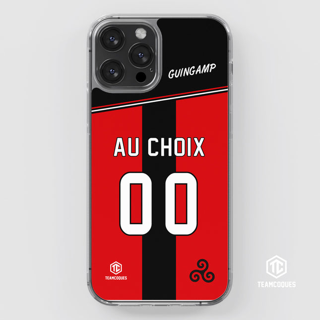 Coque foot GUINGAMP EAG personnalisable - TEAMCOQUES