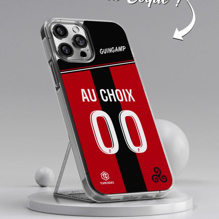 Vidéo Coque foot GUINGAMP EAG personnalisable - TEAMCOQUES