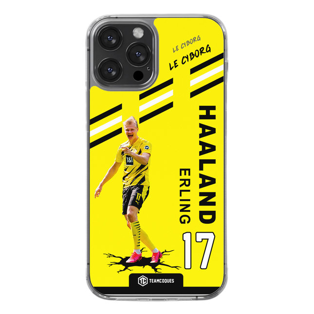 Coque joueur ERLING HAALAND HALAND DORTMUND BVB - TEAMCOQUES