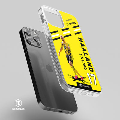 Coque joueur ERLING HAALAND HALAND DORTMUND BVB - TEAMCOQUES