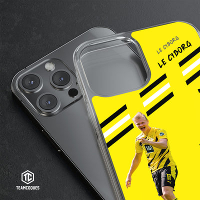 Coque joueur ERLING HAALAND HALAND DORTMUND BVB - TEAMCOQUES