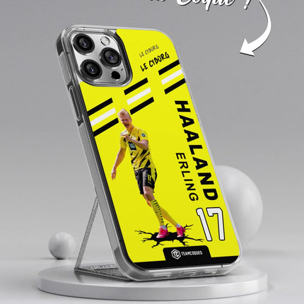 Vidéo Coque joueur ERLING HAALAND HALAND DORTMUND BVB - TEAMCOQUES