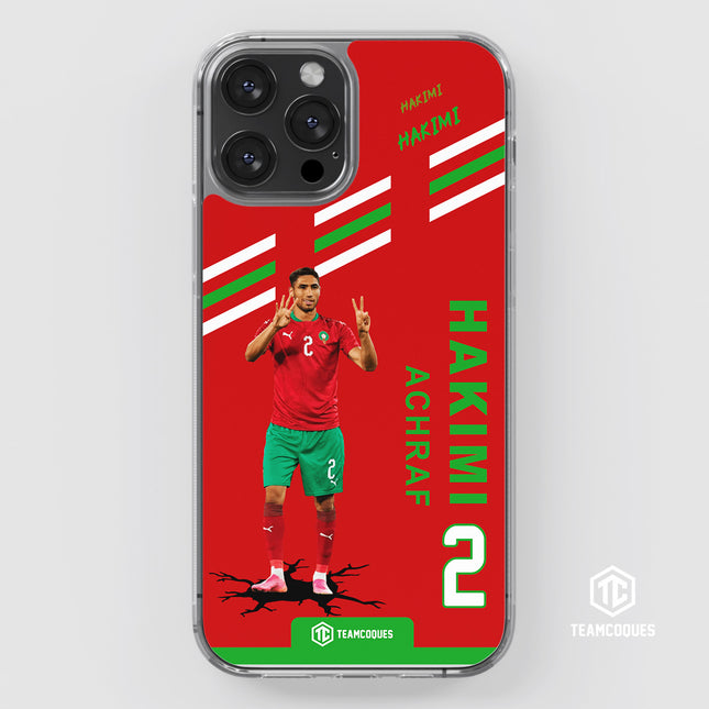 Coque joueur ACHRAF HAKIMI MAROC - TEAMCOQUES