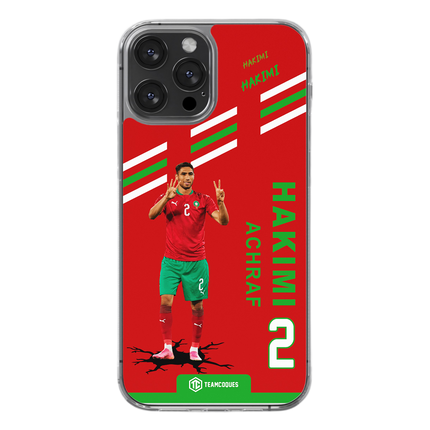 Coque joueur ACHRAF HAKIMI MAROC - TEAMCOQUES
