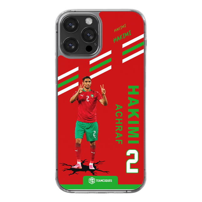 Coque joueur ACHRAF HAKIMI MAROC - TEAMCOQUES