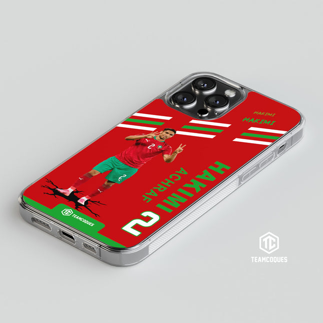 Coque joueur ACHRAF HAKIMI MAROC - TEAMCOQUES