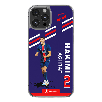 Coque joueur ACHRAF HAKIMI PARIS - TEAMCOQUES