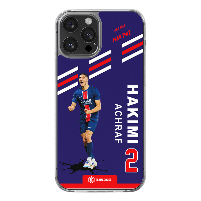 Coque joueur ACHRAF HAKIMI PARIS - TEAMCOQUES