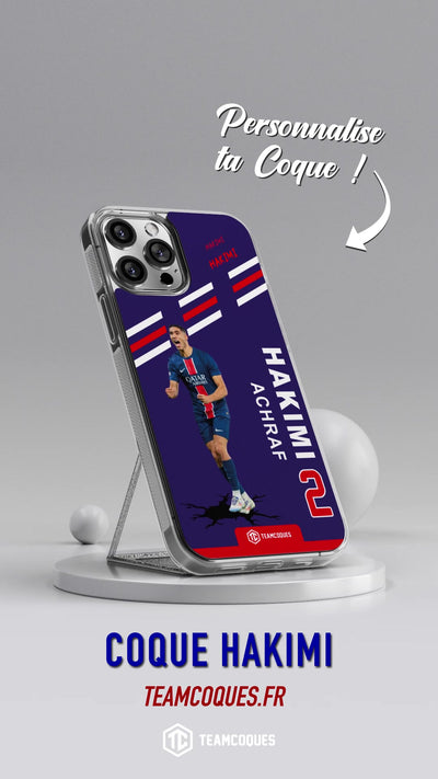 Vidéo Coque joueur ACHRAF HAKIMI PARIS - TEAMCOQUES