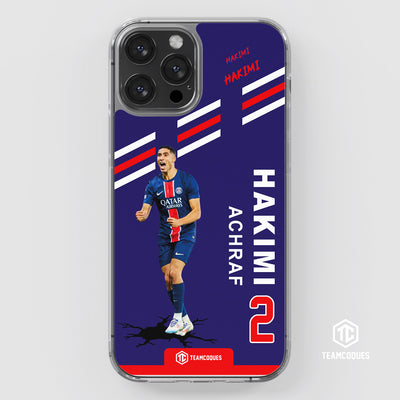 Coque joueur ACHRAF HAKIMI PARIS PSG - TEAMCOQUES