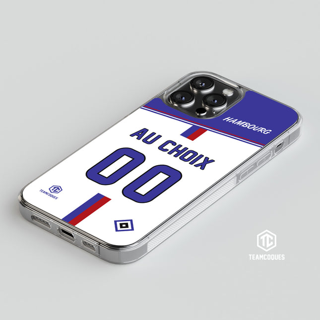 Coque foot HAMBOURG personnalisable - TEAMCOQUES