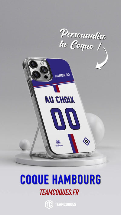 Vidéo Coque foot HAMBOURG personnalisable - TEAMCOQUES