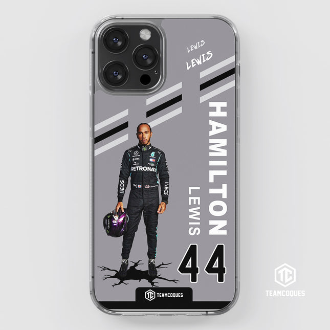 Coque joueur LEWIS HAMILTON FORMULE 1 F1 - TEAMCOQUES