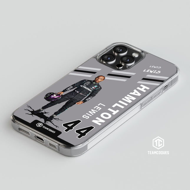 Coque joueur LEWIS HAMILTON FORMULE 1 F1 - TEAMCOQUES