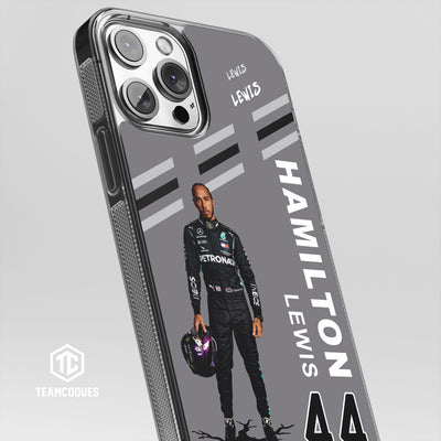 Coque joueur LEWIS HAMILTON FORMULE 1 F1 - TEAMCOQUES