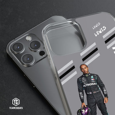 Coque joueur LEWIS HAMILTON FORMULE 1 F1 - TEAMCOQUES