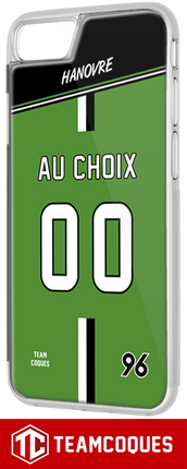 Coque foot HANOVRE personnalisable - TEAMCOQUES