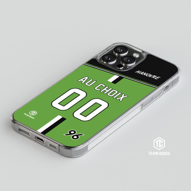 Coque foot HANOVRE personnalisable - TEAMCOQUES