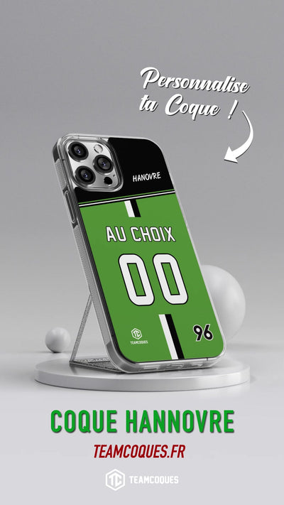 Vidéo Coque foot HANOVRE personnalisable - TEAMCOQUES
