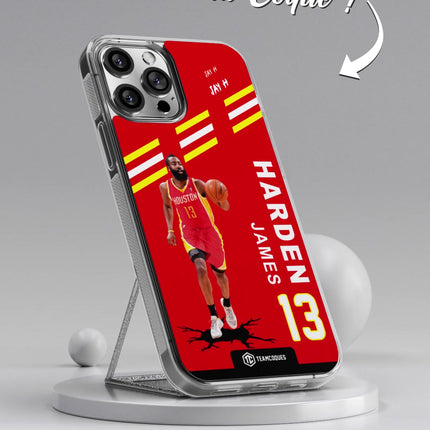 Vidéo Coque joueur JAMES HARDEN ROCKETS HOUSTON NBA - TEAMCOQUES