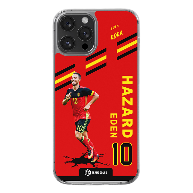 Coque joueur EDEN HAZARD BELGIQUE - TEAMCOQUES