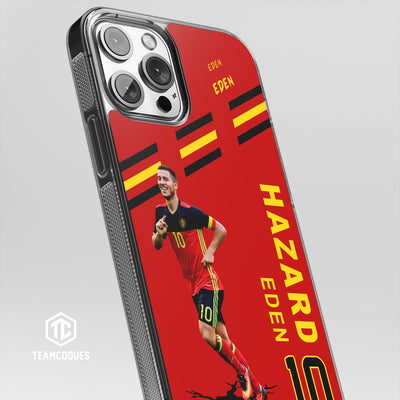 Coque joueur EDEN HAZARD BELGIQUE - TEAMCOQUES