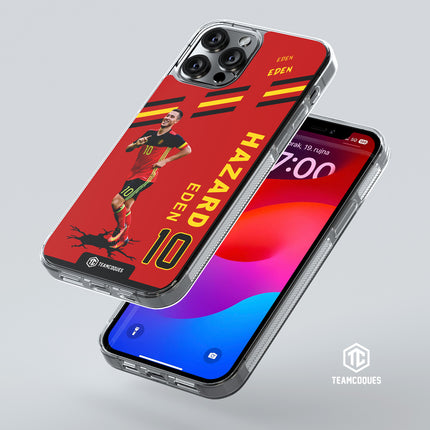 Coque joueur EDEN HAZARD BELGIQUE - TEAMCOQUES