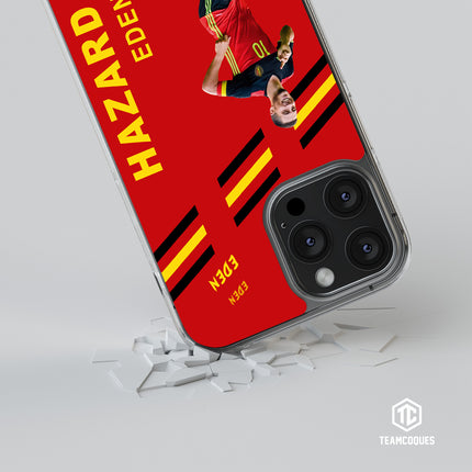 Coque joueur EDEN HAZARD BELGIQUE - TEAMCOQUES