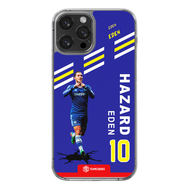 Coque joueur EDEN HAZARD CHELSEA - TEAMCOQUES