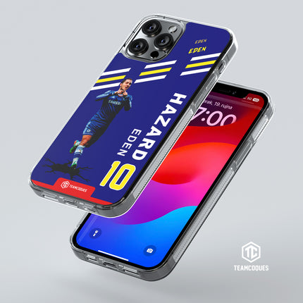 Coque joueur EDEN HAZARD CHELSEA - TEAMCOQUES