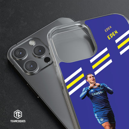 Coque joueur EDEN HAZARD CHELSEA - TEAMCOQUES