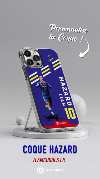 Vidéo Coque joueur EDEN HAZARD CHELSEA - TEAMCOQUES