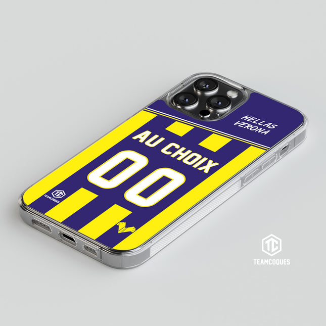 Coque foot HELLAS VERONE personnalisable - TEAMCOQUES