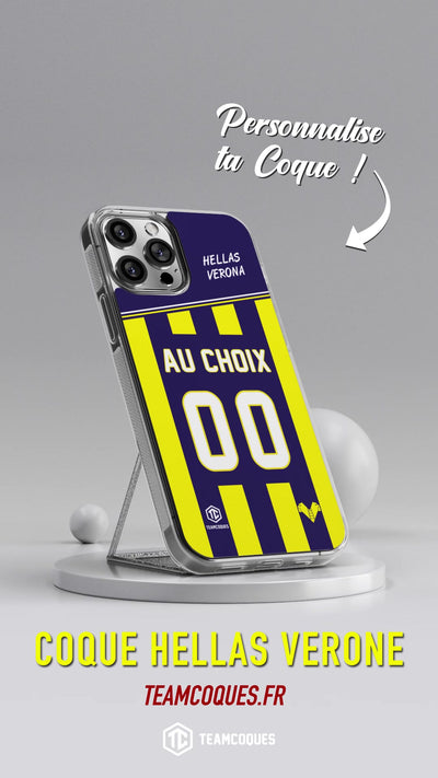 Vidéo Coque foot HELLAS VERONE personnalisable - TEAMCOQUES